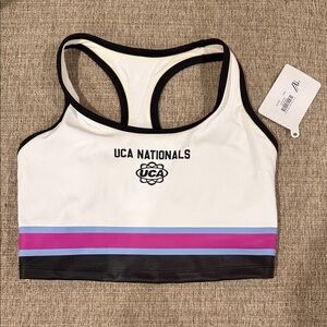 UCA Nationals Women's Size M Sports Bra CheerSports Nationals 2025 By Varsity
